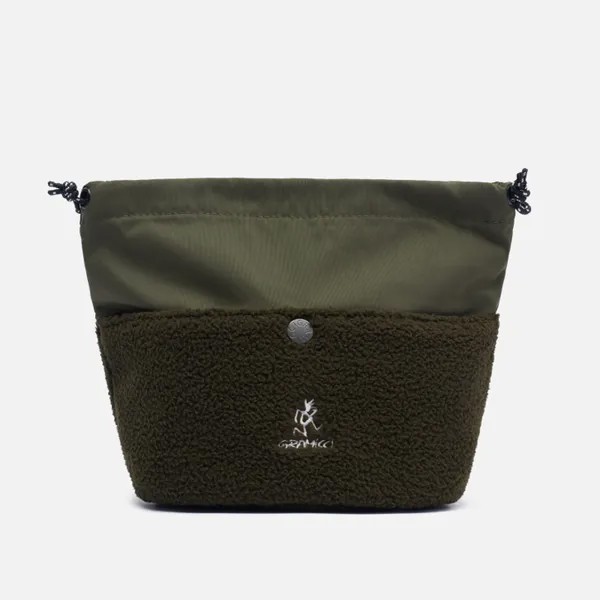 Сумка Gramicci Boa Fleece Chalk Pouch оливковый, Размер ONE SIZE