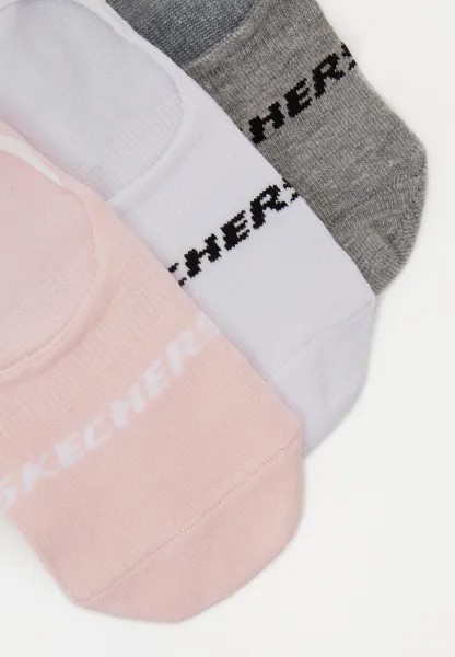 Спортивные носки Basic Footies Ventilation 6Pack Skechers, розовый