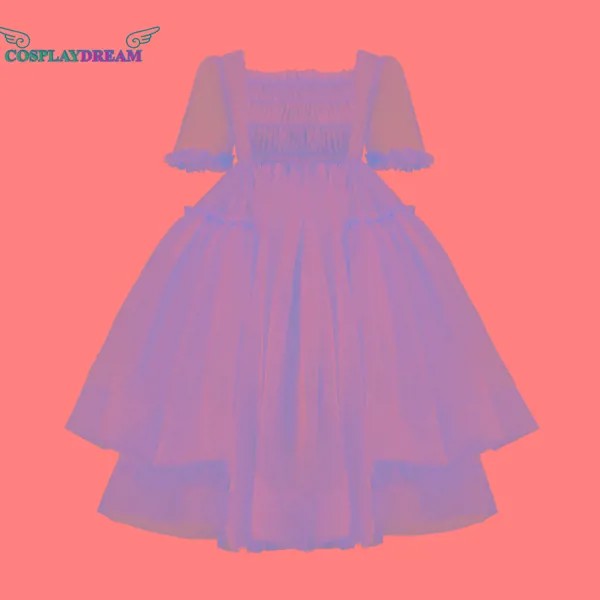 Костюм для косплея Джоди еда «злодель», розовое платье «Молли богиня», Тюлевое пушистое платье, наряд для женщин, праздничное платье