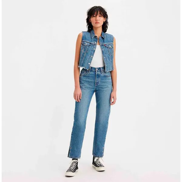 Джинсы Levi´s 501 Crop, синий
