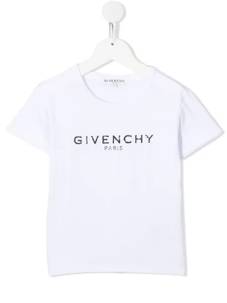 Givenchy Kids футболка с логотипом