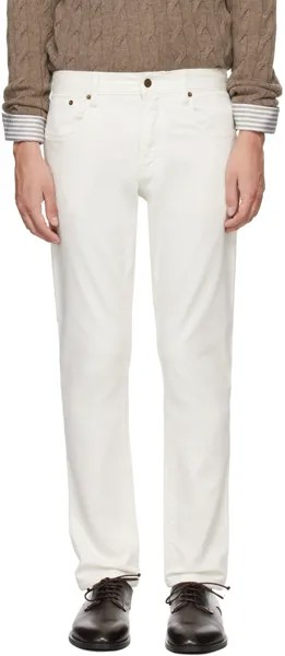 Белоснежные брюки узкого кроя Ralph Lauren Purple Label