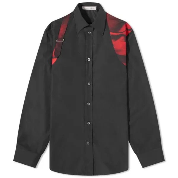 Рубашка с принтом Alexander McQueen
