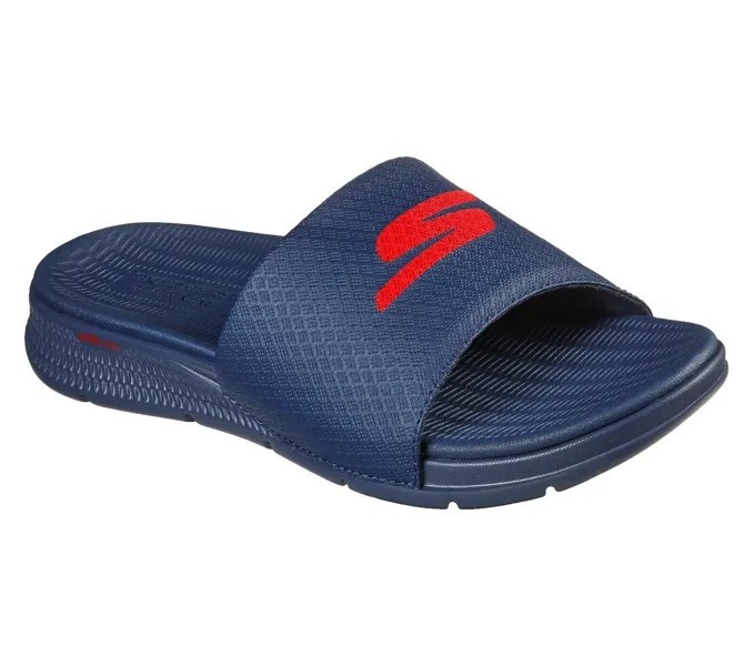 Мужские шлепанцы Skechers GO CONSISTENT-HALO темно-синий/красный 229032/NVRD
