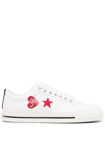 Comme des Garçons кеды One Star из коллаборации с Converse, белый