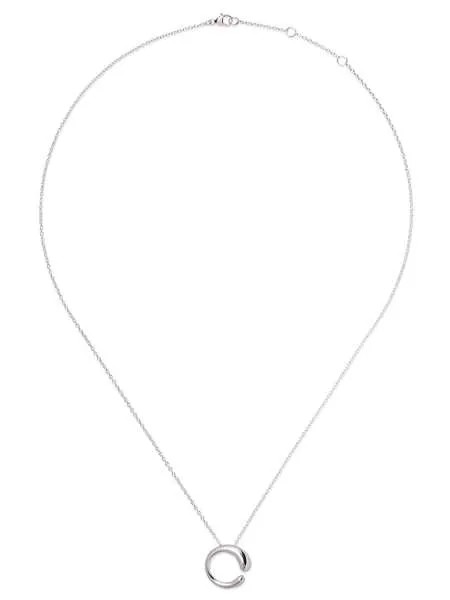 Georg Jensen серебряное колье Mercy с подвеской