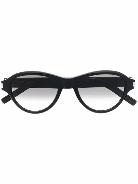 Saint Laurent Eyewear солнцезащитные очки в круглой оправе