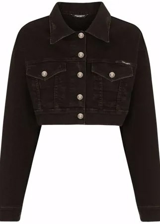 Dolce & Gabbana укороченная джинсовая куртка
