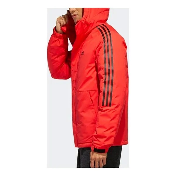 Пуховик adidas Outdoor waterproof Sports Woven Stay Warm Down Jacket Red, красный