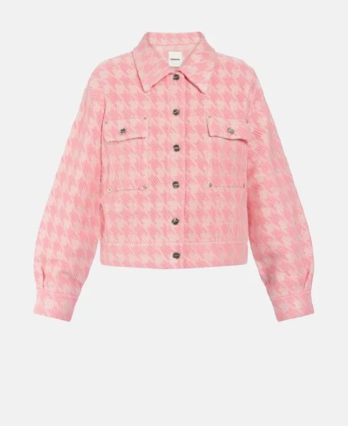 Межсезонная куртка Sandro, розовый