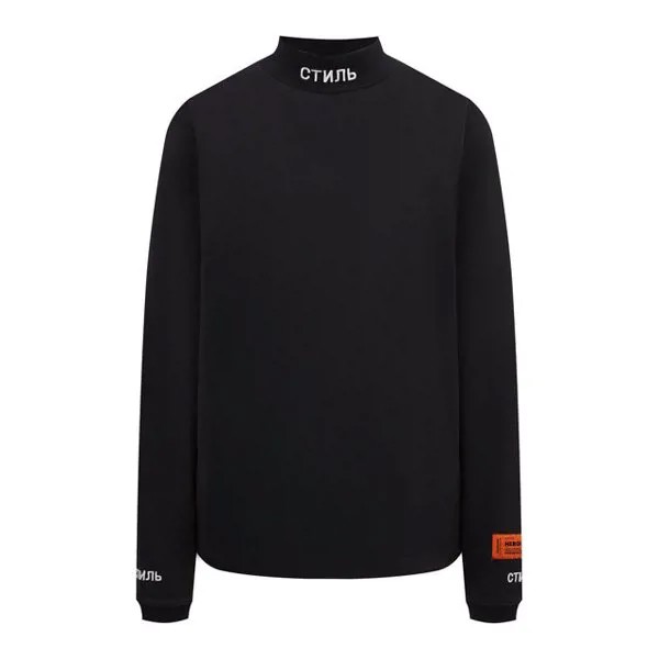 Хлопковый лонгслив Heron Preston