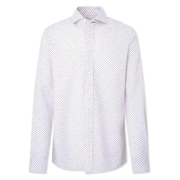 Рубашка с длинным рукавом Hackett Mini Floral Print, белый