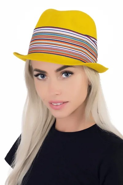 Шляпа женская Tonak 52679.18G желтая 57