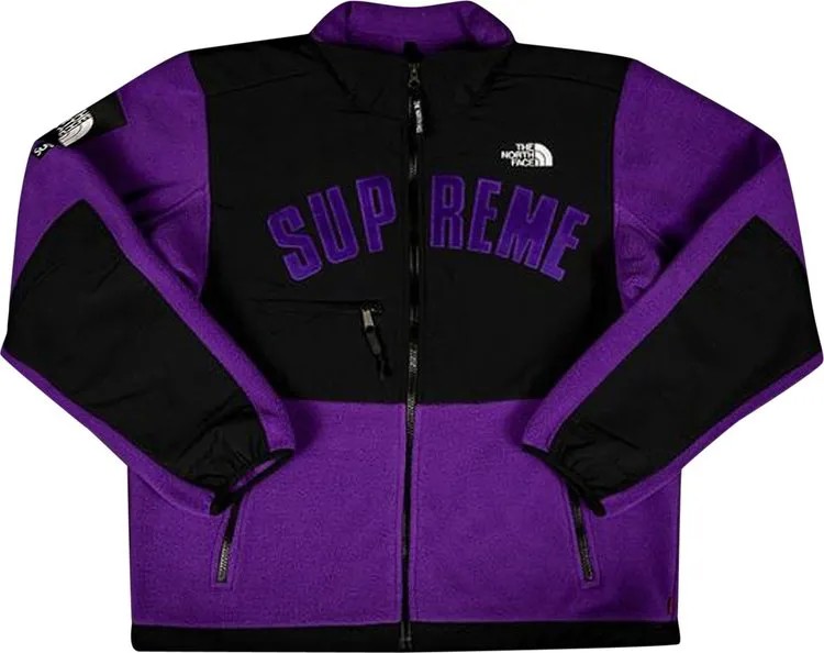 Куртка Supreme x The North Face Arc Logo Denali Fleece Jacket 'Purple', фиолетовый