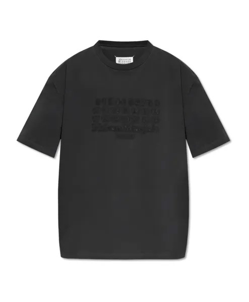 Футболка с логотипом Maison Margiela, серый