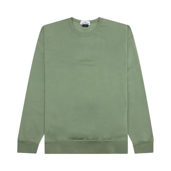 Толстовка Stone Island Crewneck 'Sage', зеленый