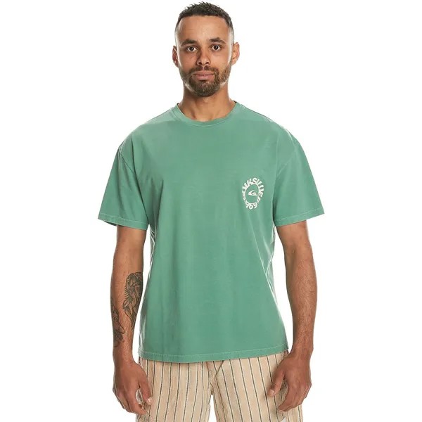Футболка Quiksilver No Water Sucks, зеленый