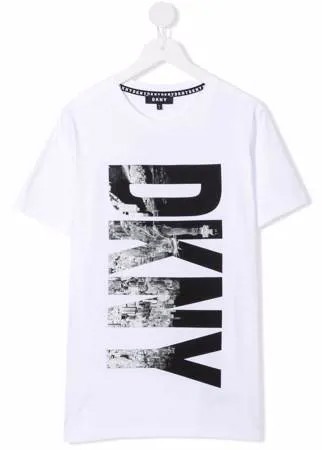 Dkny Kids футболка с логотипом