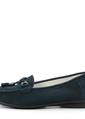 Мокасины женские ZENDEN 12-23-G023FK синие 40 RU