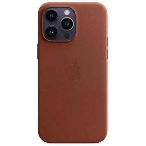 Apple iPhone 14 Pro Leather Case with MagSafe Umber
