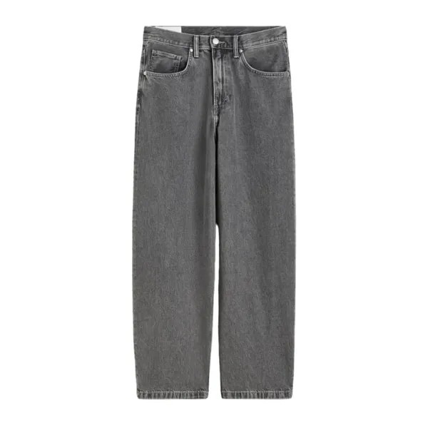 Джинсы H&M Baggy, серый