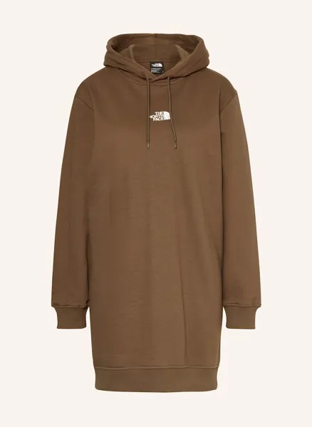 Платье-Худи The North Face, коричневый