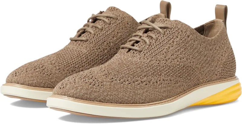 Оксфорды Grand Evolution Stitchlite Oxford Cole Haan, цвет Irish Coffee/Gold Fusion/Birch