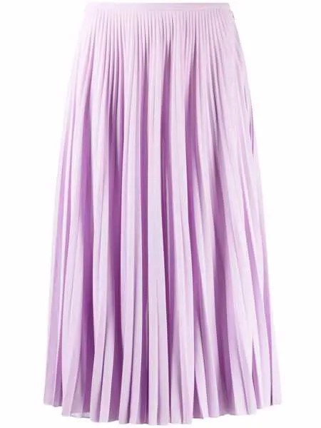 Emilio Pucci плиссированная юбка с завышенной талией