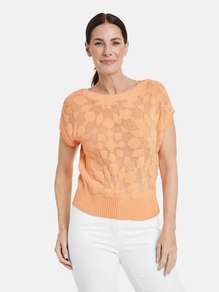 Свитер-Жилет Gerry Weber, оранжевый