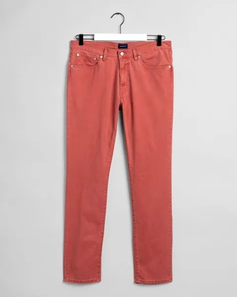 Мужские джинсы зауженные Gant, розовые