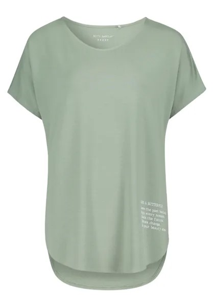 Спортивная футболка Betty Barclay Oversize Shirt mit V Ausschnitt, мятный