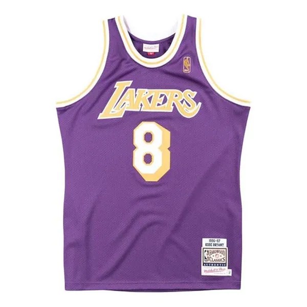 Майка Mitchell & Ness NBA Authentic Jersey 'Los Angeles Lakers - Kobe Bryant 1996-97', фиолетовый