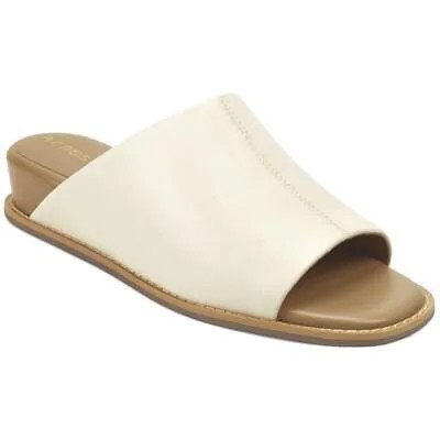 Aerosoles Womens Yorketown Ivory Wedge Sandals Shoes 6.5 Medium (B,M) BHFO 3974