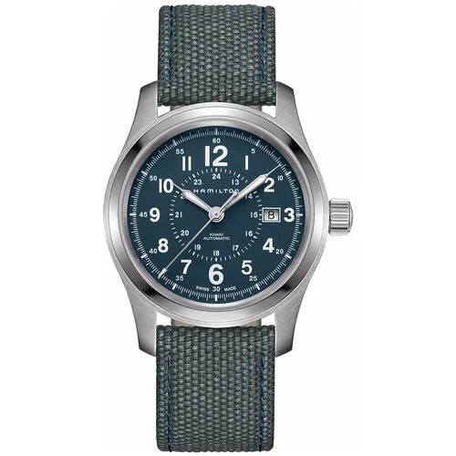 Наручные часы Hamilton H70605943, серебряный, голубой