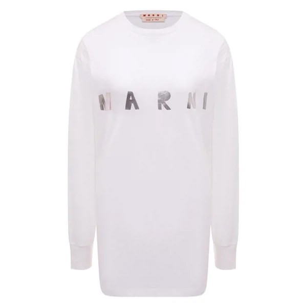 Хлопковый лонгслив Marni