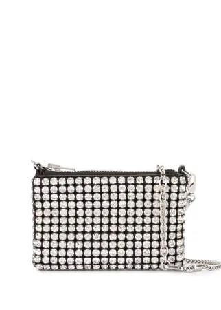 Alexander Wang мини-сумка Wangloc со стразами