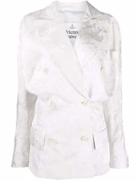 Vivienne Westwood двубортный жаккардовый пиджак