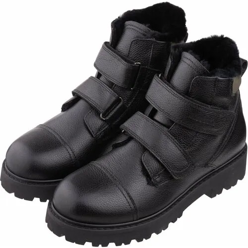 Ботинки  Missouri, зимние,натуральная кожа, размер 40, черный