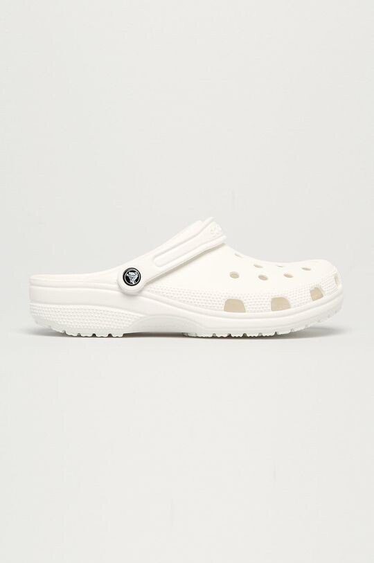 Классические шлепанцы Crocs, белый