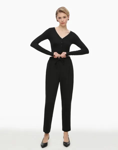 Спортивные брюки женские Gloria Jeans GPT009143 черные L/170