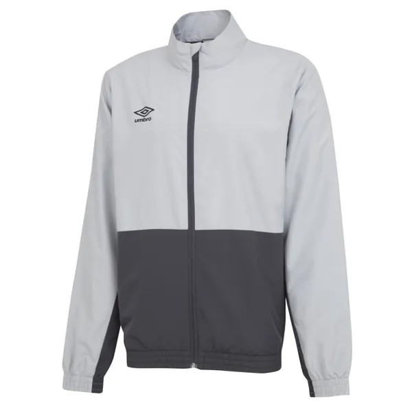 Мужская тканая тренировочная куртка Umbro, серый