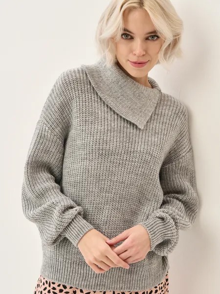 Джемпер женский BE YOU 7232-40197 серый 42-44 RU