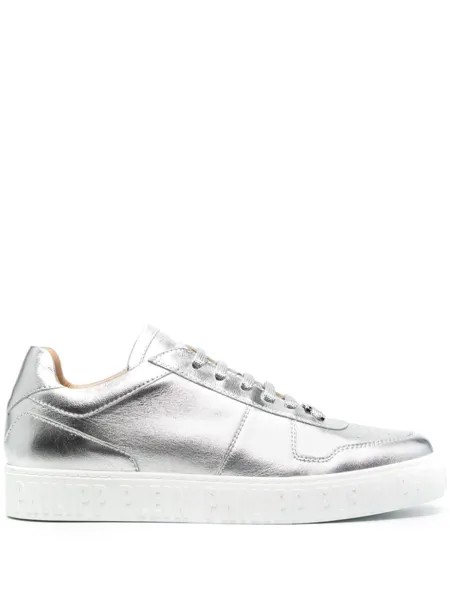 Philipp Plein кеды Iconic Plein, серебряный