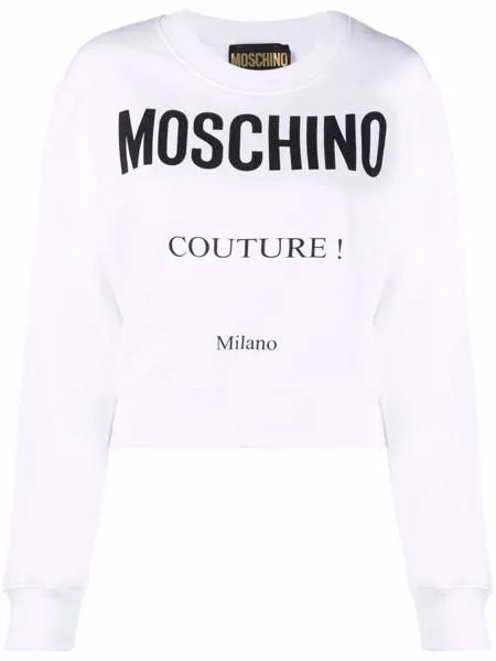 Moschino толстовка с логотипом