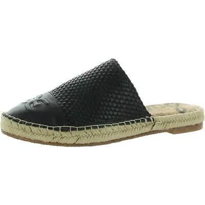 Sam Edelman Womens Karter Leather Slip On Flat Mule Sandals Shoes BHFO 5560