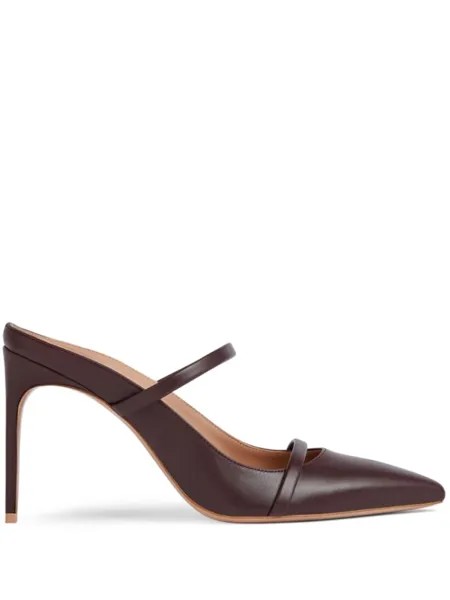 Malone Souliers мюли Aurora 90, коричневый