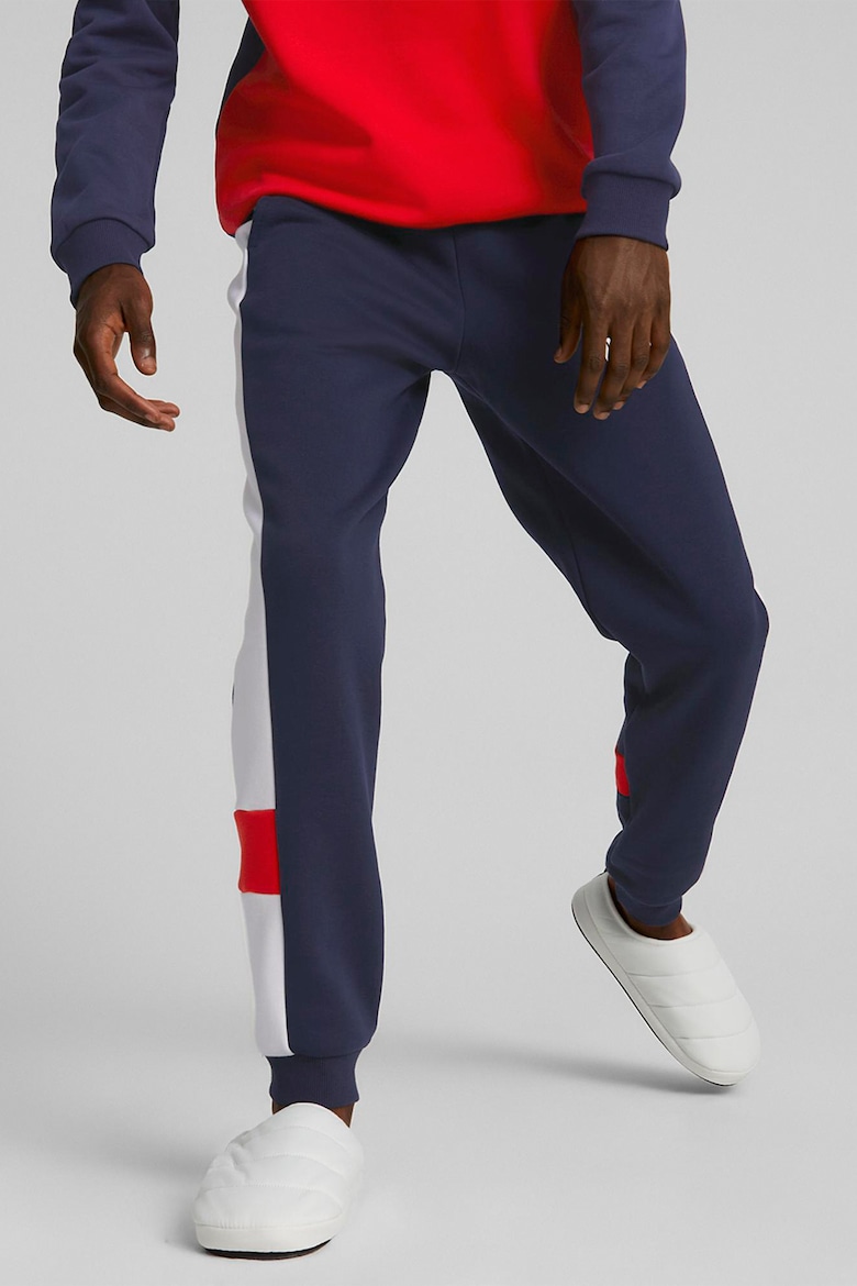 Спортивные брюки Essentials+ с колор-блоками Puma, белый