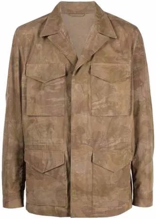 ETRO однобортный пиджак с накладными карманами