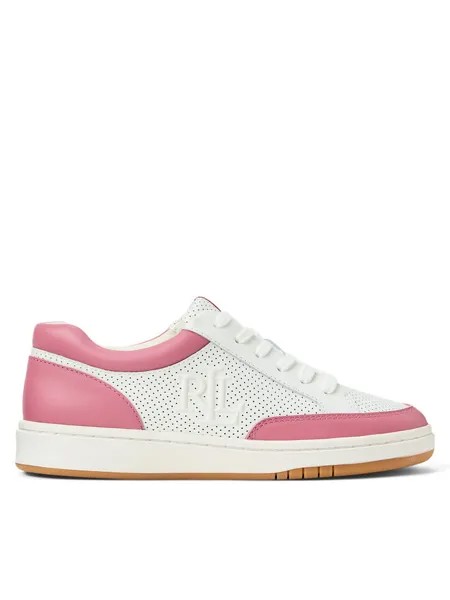Кроссовки LAUREN RALPH LAUREN Hailey Low-Top Lace-Up 802951391002 Blanco, белый