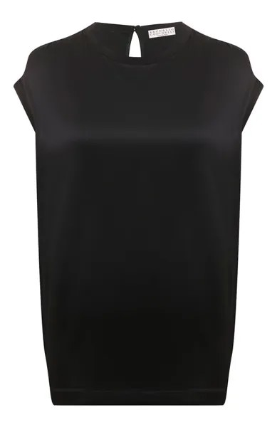Шелковый топ Brunello Cucinelli